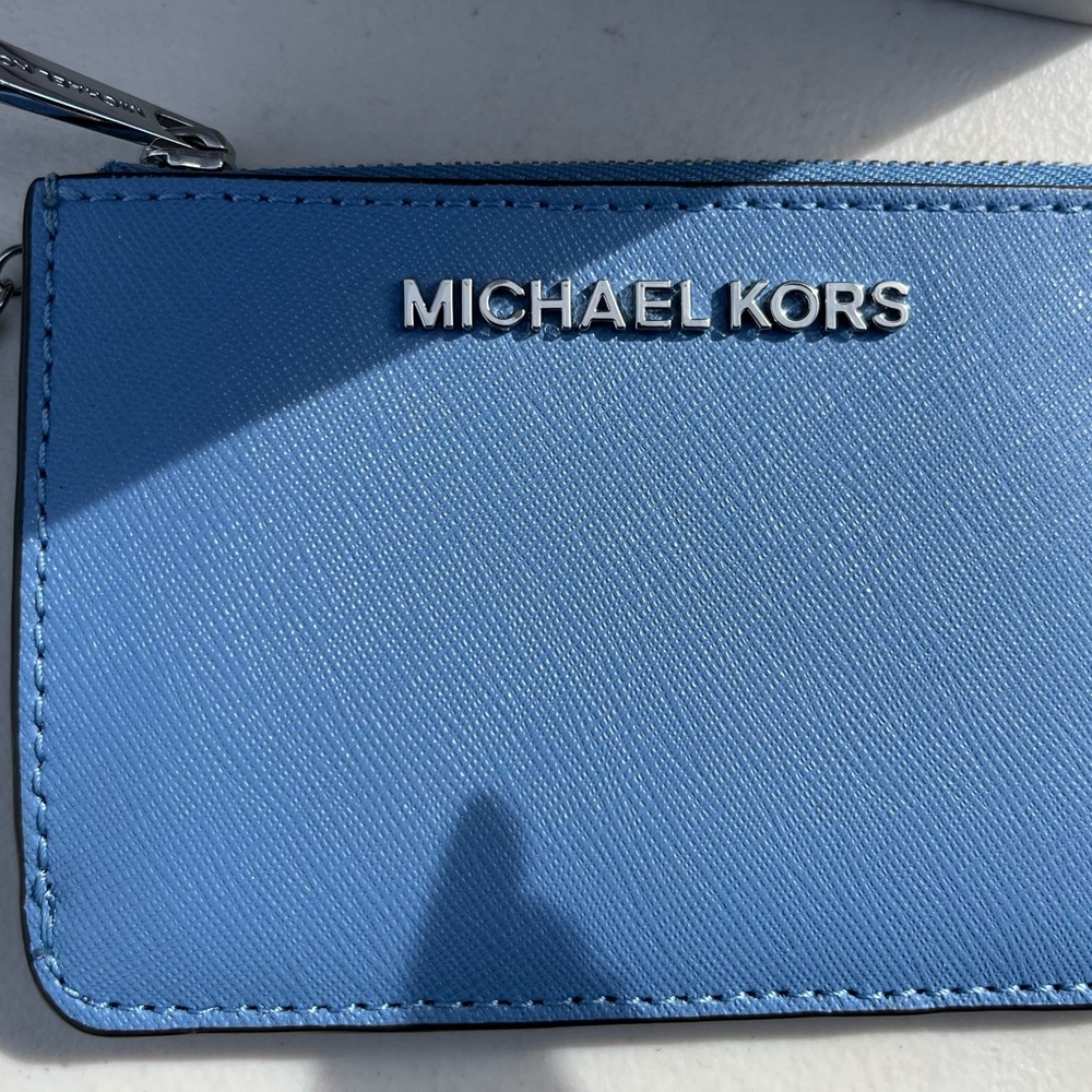 Michael Kors Sky Blue Card Holder